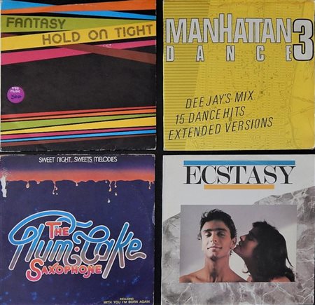 Autori Vari Lotto di 4 vinili 33 giri genere 'disco/italo disco' - Fantasy...