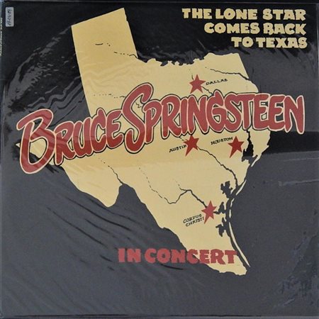 Bruce Springsteen THE LONE STAR COMES BACK TO TEXAS Vinile 33 giri di Bruce...