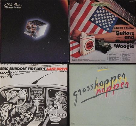 Autori Vari Lotto 4 vinili da 33 giri genere 'blues rock': - Eric Burdon's...