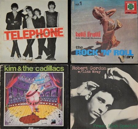 Autori Vari Lotto 4 vinili 33 giri genere 'rock & roll': - Telephone 'Crache...