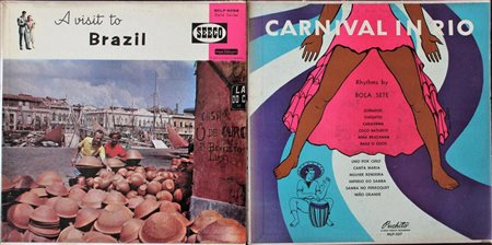 Autori Vari Lotto di 2 vinili 33 giri, misti: - A visit to Brazil - Carnival...