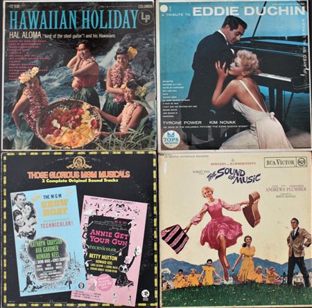 Autori Vari Lotto di 4 vinili 33 giri, misti: - Hawaiian Holiday, Hal Aloma...