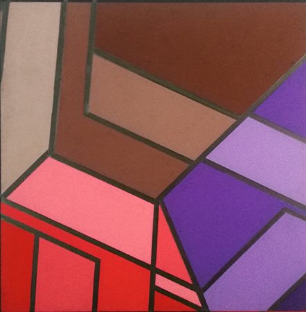Marcolino Gandini, Dislocazione e concentrazione come polarità di uno spazio colore, 1989