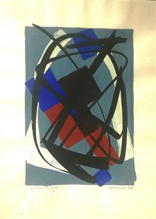 Luigi Montanarini, Composizione  , 1972