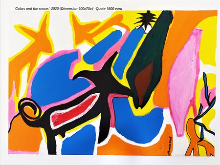 John Bellan, Colors and the senses, 2020