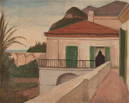 Pompeo Borra (Milano, 1898-1973)  - Litorale campano, 1934-36