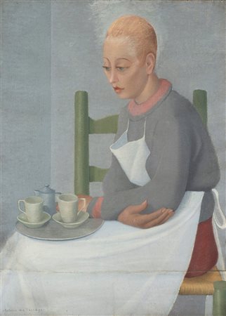 Antonio Calderara (Abbiategrasso 1903-Lago d'Orta 1978)  - Carmela, 1938