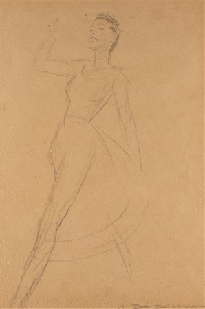 Marcello Dudovich (Trieste 1878-Milano 1962)  - Senza titolo, 1936