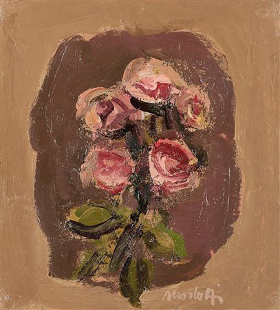 Ennio Morlotti (Lecco 1910-Milano 1992)  - Rose, 1964