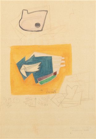 Atanasio Soldati (Parma 1896-Parma 1953)  - Senza titolo, 1950/51