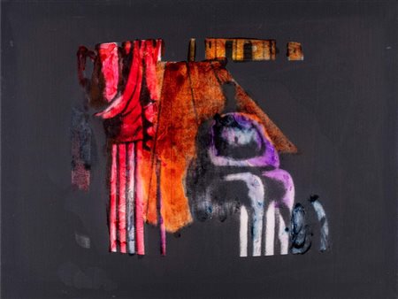 Mario Schifano (Homs 1934-Roma 1998)  - Senza titolo, 1974-78