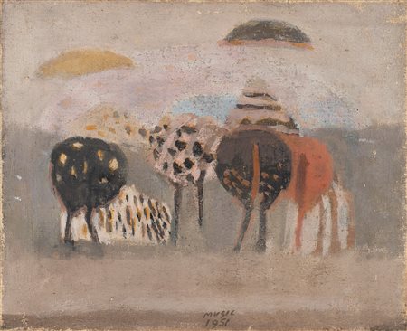 Anton Zoran Music (Boccavizza 1909-Venezia 2005)  - Motivo dalmata, 1951