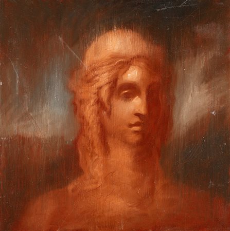 Omar Galliani (Montecchio Emilia 1954)  - Dora, 1987