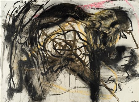 Emilio Vedova (Venezia 1919-2006)  - Composizione, 1983