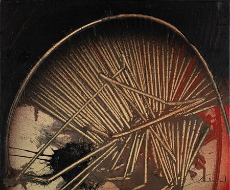 Emilio Scanavino (Genova 1922-Milano 1986)  - L'arco, 1982