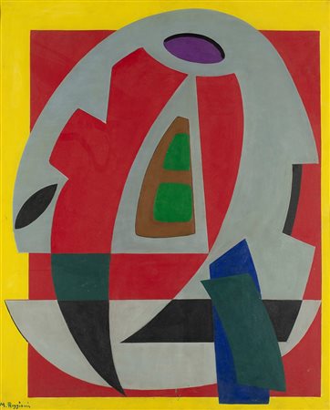 Mauro Reggiani (Nonantola 1897-Milano 1980)  - Composizione , 1952