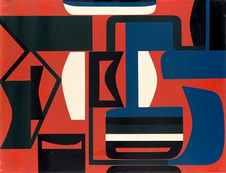 Jean Dewasne (1921-1999)  - Visiteur du soir, 1955