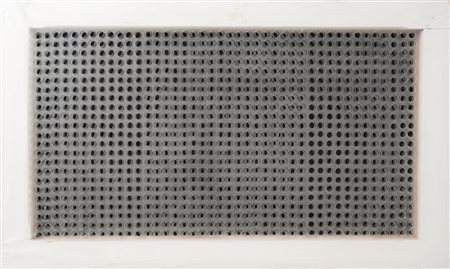 Dadamaino (Milano 1930-Milano 2004)  - Volume a moduli sfasati, 1960