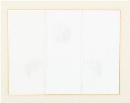 Aldo Tagliaferro (Legnano 1936-Parma 2009)  - Studio per: "Dal segno alla scrittura", 1984