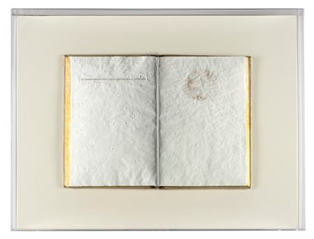 Emilio Isgrò (Barcellona Pozzo di Gotto 1937)  - La macchia del 21 aprile, 1991