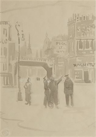 Amerigo Bartoli, Paesaggio urbano