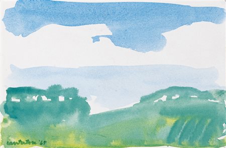 Domenico Cantatore, Paesaggio