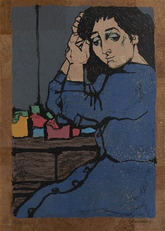 Domenico Cantatore, Figura femminile