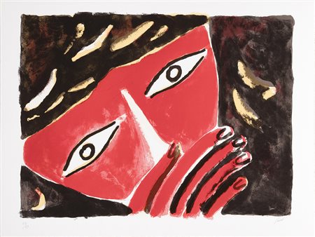 Virgilio Guidi, Volto drammatico