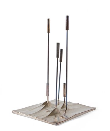 TAPIO WIRKKALA <br>Un candeliere ad assetto 