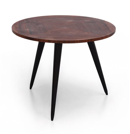 UN TAVOLINO, anni '50. <br>Gambe di legno 