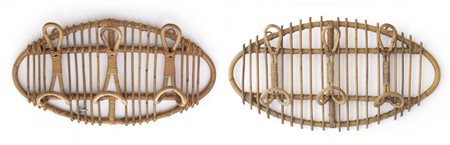 DUE APPENDIABITI DA PARETE, anni '60. 