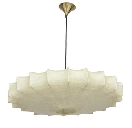  UNA LAMPADA A SOSPENSIONE, anni '60. <br>Cocoon, 