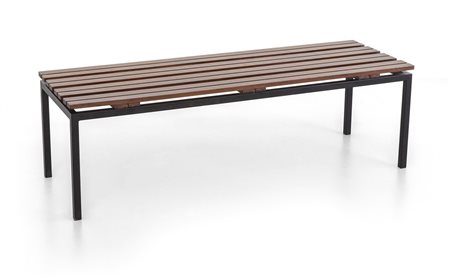 UNA PANCHETTA, anni '60. <br>Acciaio verniciato, 