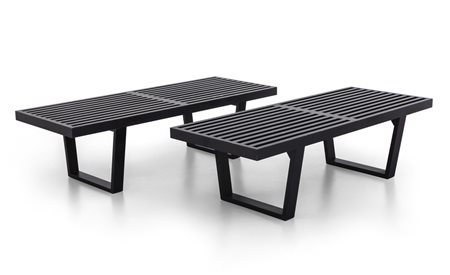 GEORGE NELSON <br>Due panche modello 4690, 