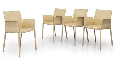 ROBERTO BARBIERI <br>Quattro poltroncine 'Lea 