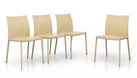 ROBERTO BARBIERI <br>Quattro sedie 'Lea 2084' per 