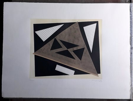 MAGNELLI ALBERTO Firenze (Parigi) 1888 Composizione 1971 Litografia e...