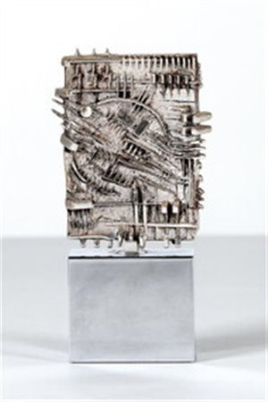 POMODORO ARNALDO Morciano di Romagna (Rm) 1926 Stele (rotante) 1974 Ottone...