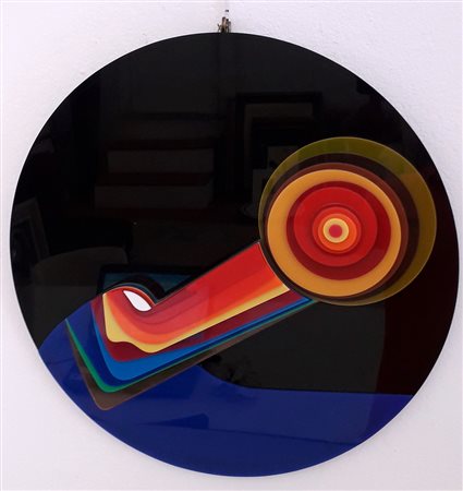 CRIPPA ROBERTO Monza (Mb) 1925 Origine 1970 Collage di metacrilati esemplare...