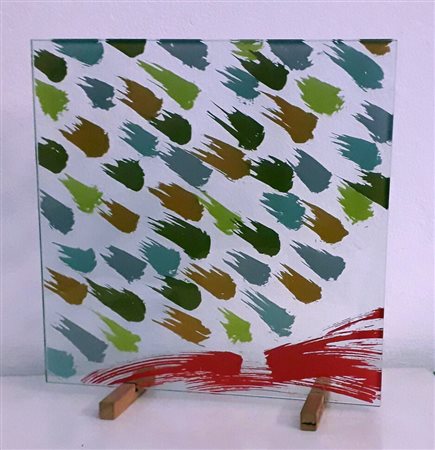 HSIAO CHIN Shangai (Cina) 1935 Senza titolo 1975 Serigrafia su lastra di...