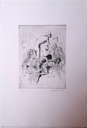 CROCIANI NINO Civitella di Romagna (Fc) 1930 Senza titolo (scene erotiche)...