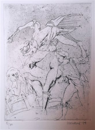 CROCIANI NINO Civitella di Romagna (Fc) 1930 Senza titolo (scene erotiche)...