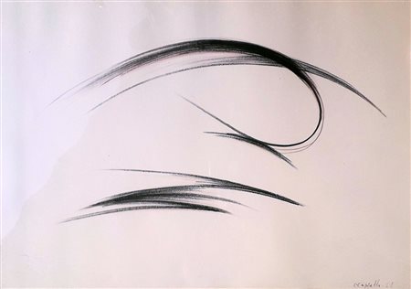 CAPPELLO CARMELO Ragusa (Rg) 1912 Composizione 1961 Disegno su carta...