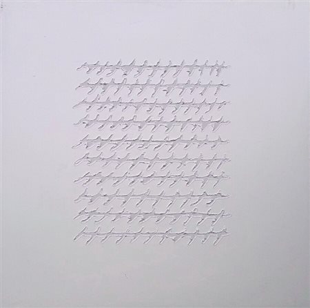 RAPETTI ALFREDO MOGOL Milano (Mi) 1961 White 2012 Olio su tela...