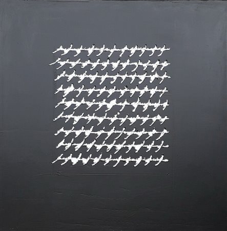 RAPETTI ALFREDO MOGOL Milano (Mi) 1961 Black 2012 Olio su tela...