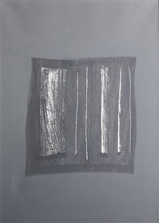 VERMI ARTURO Bergamo (Paderno d'Adda) 1928 Composizione 1960 Tecnica mista su...