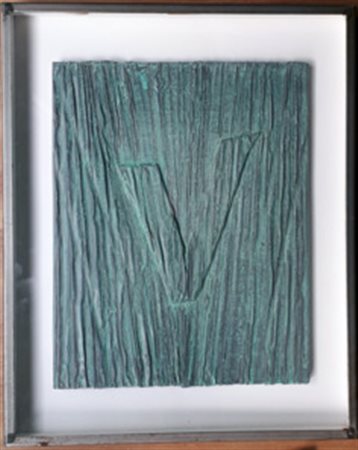 MARIANI UMBERTO Milano (Mi) 1936 Senza titolo 1999 Mista su piombo...