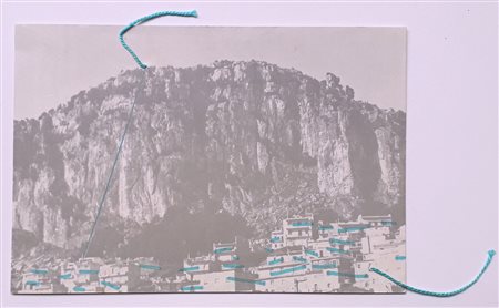 LAI MARIA Ulassai (Nu) 1919 Festa di S. Maria 1981 Cartolina con collage...