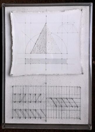 VALENTINI WALTER Pergola (Pg) 1928 La stanza del tempo 1982 Tecnica mista su...