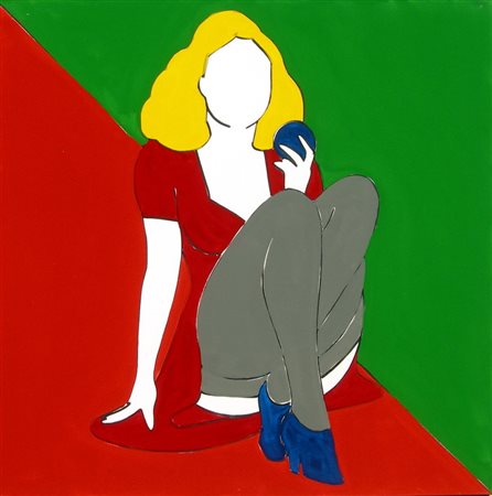 LODOLA MARCO Pavia (Pv) 1955 Pin up 2010 Olio su tela 100,00x100,00...